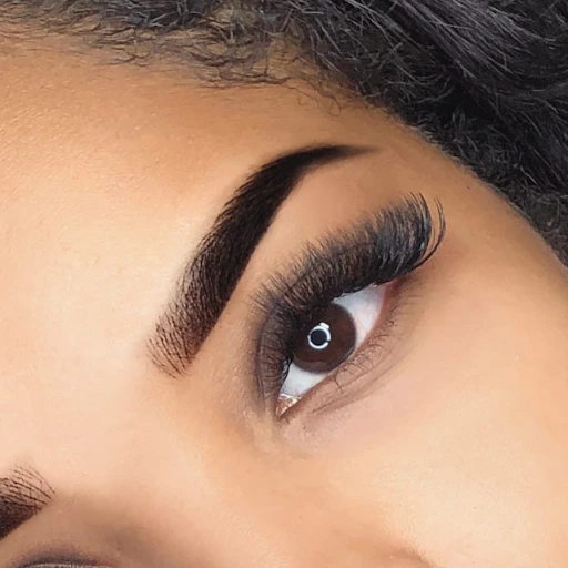 Soft ombré powder brow result at Brow Studio Milwaukee